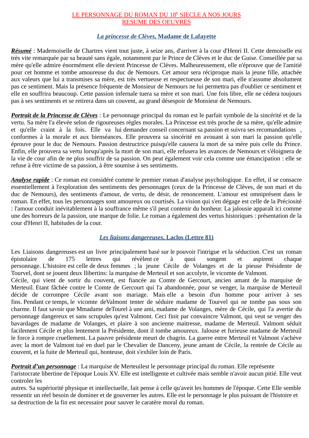 Prévisualisation du document littérature