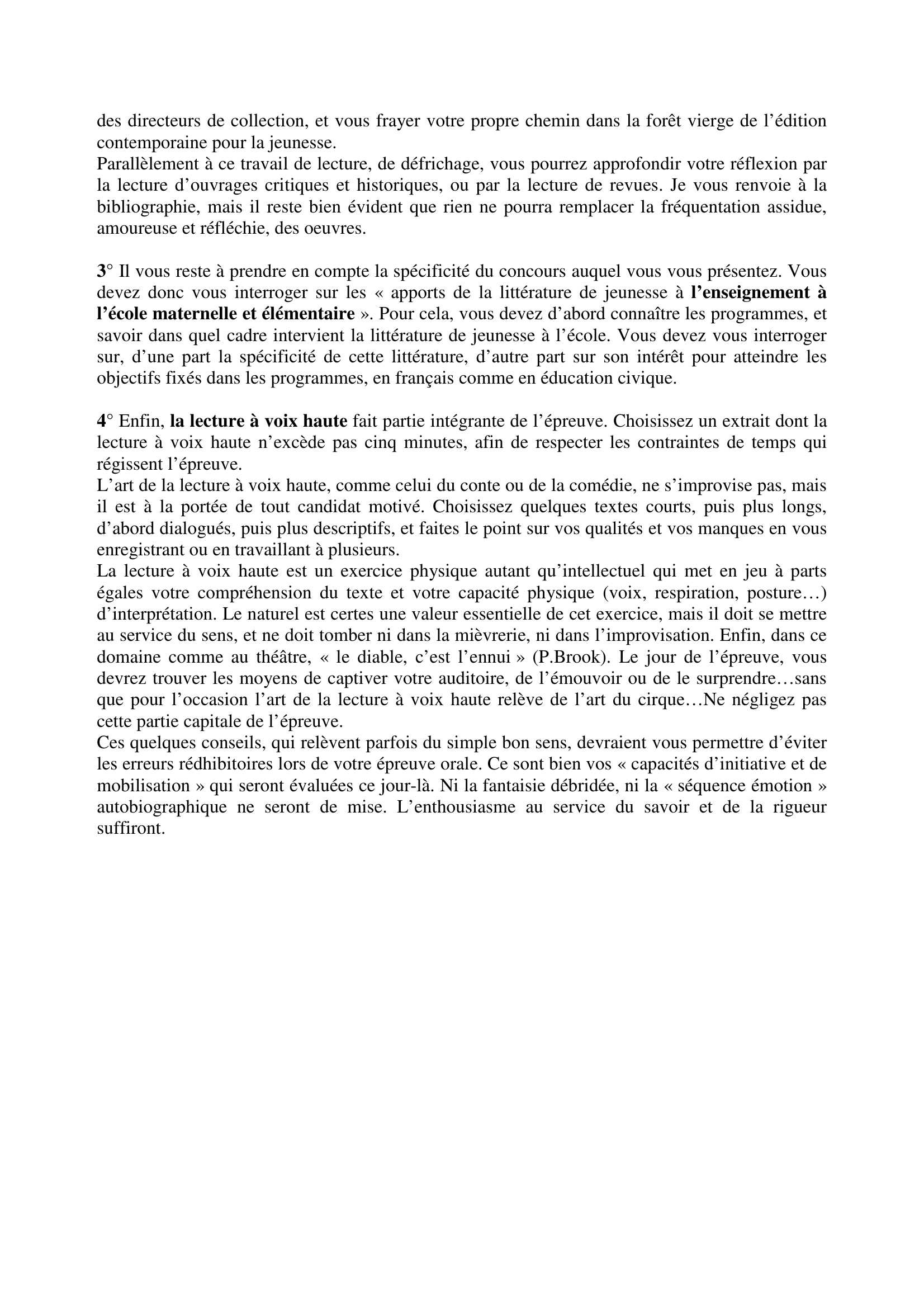 Prévisualisation du document Littérature de jeunesse
Conseils d'un professeur de LJ

Fiche construite par Sylvain PE2
Sylvain.