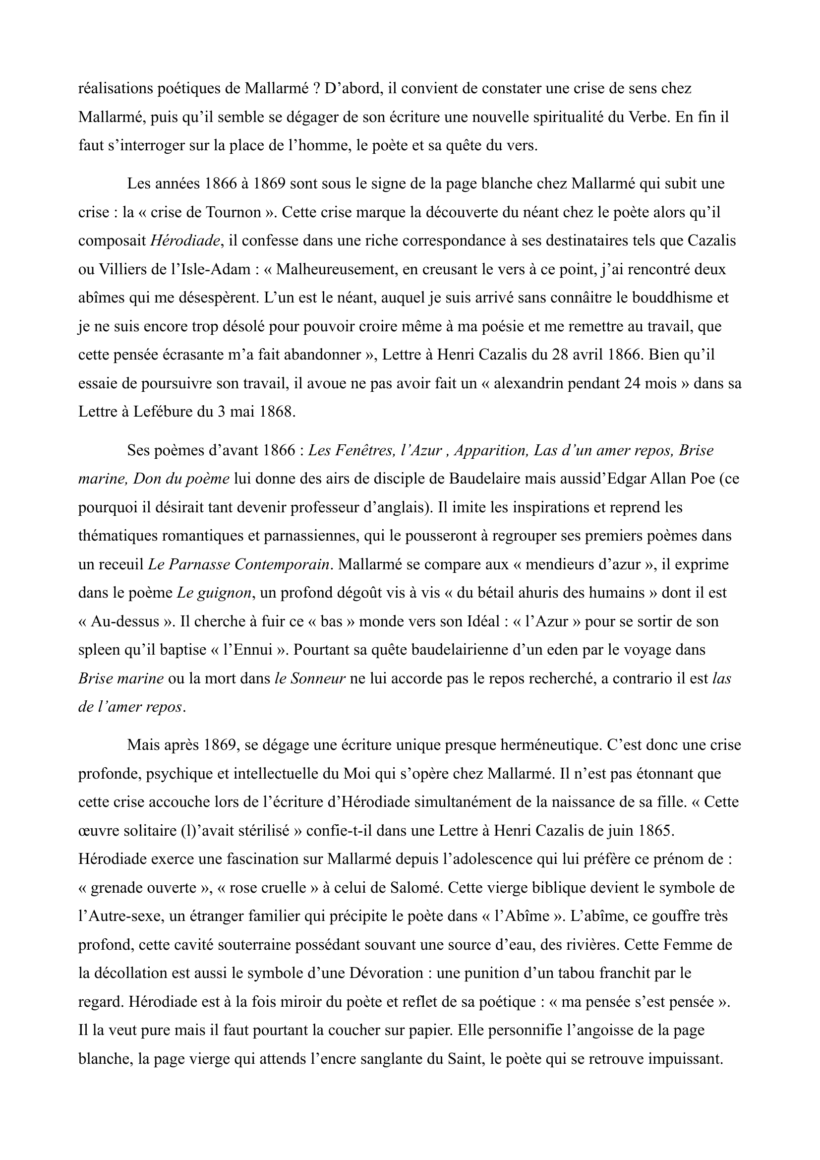 Prévisualisation du document Littérature Française du Romantisme à nos Jours 
FONTAINE 
Corinne Emilie Aurore 
04/02/1992 
30002575 
 
Dissertation.