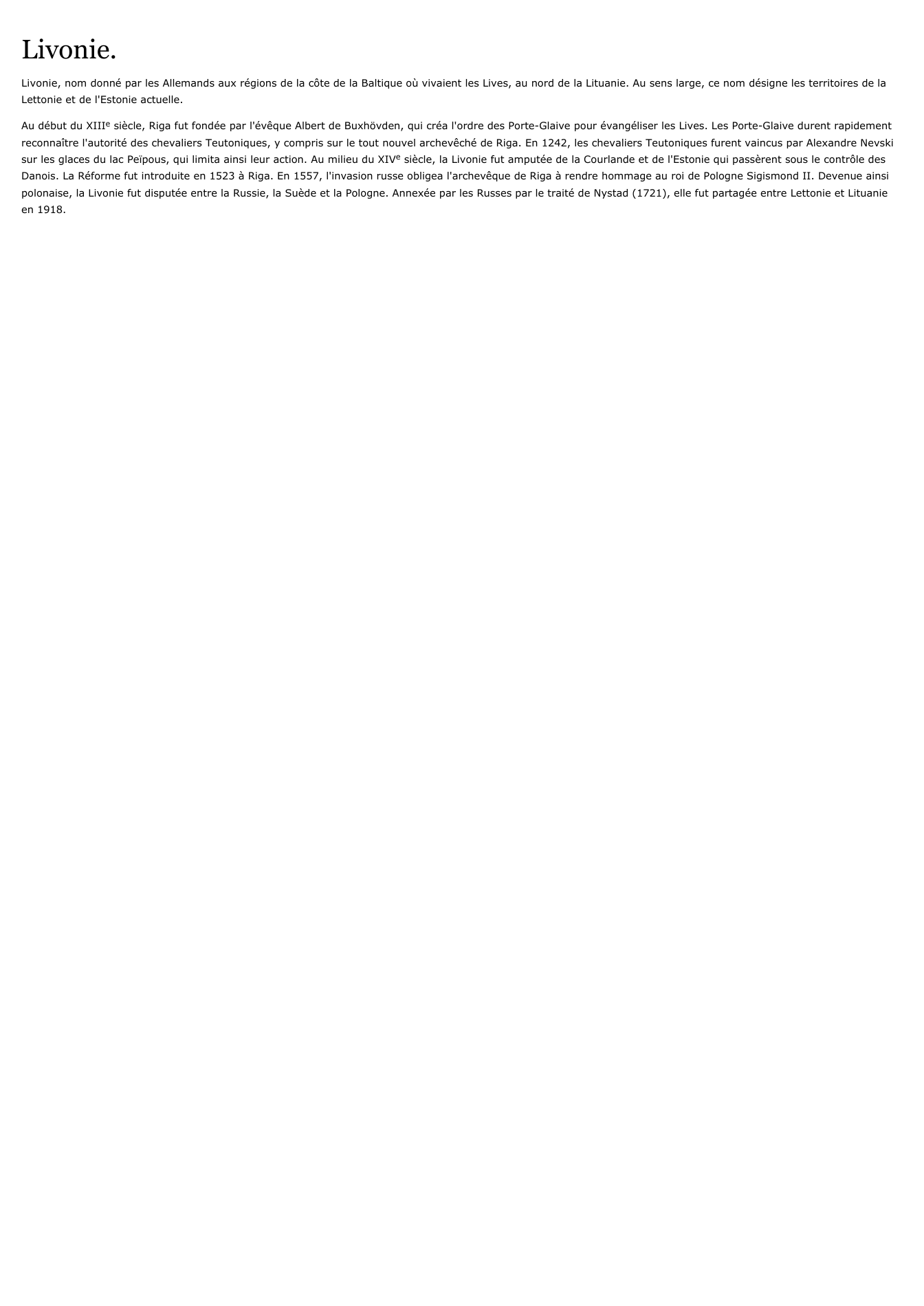 Prévisualisation du document Livonie.