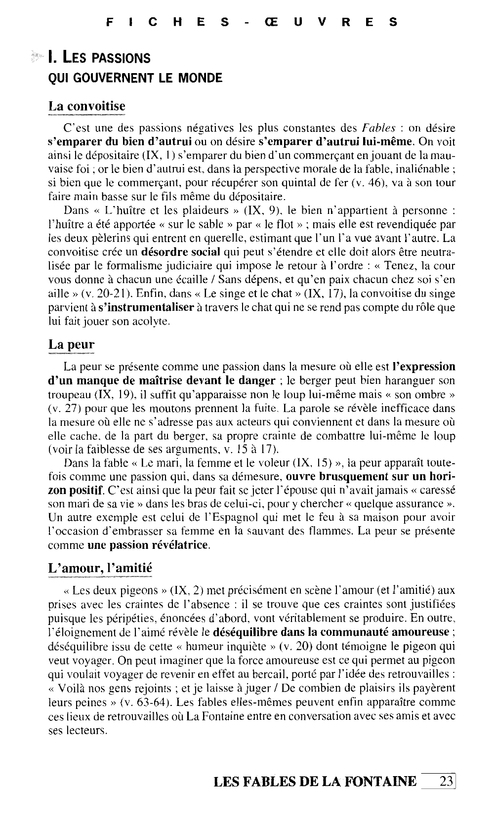 Prévisualisation du document Livre IX (choix de fables) - La Fontaine (analyse et résumé)