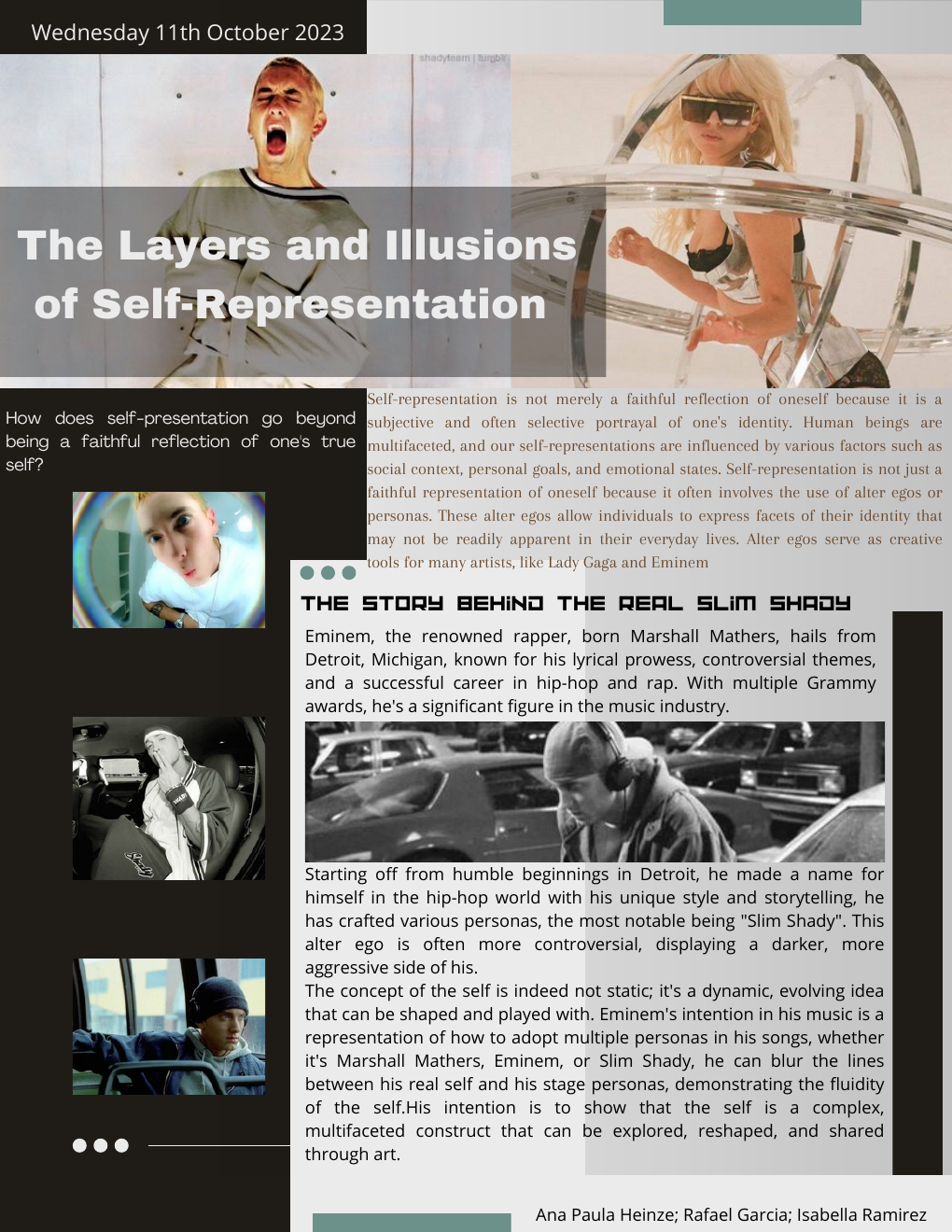 Prévisualisation du document llcer ; The Layers and Illusions of Self-Representation
