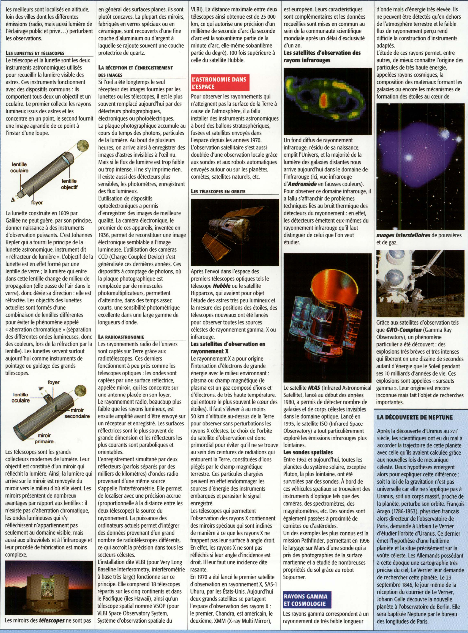 Prévisualisation du document L'observation de l'univers (résumé et analyse de l'oeuvre)