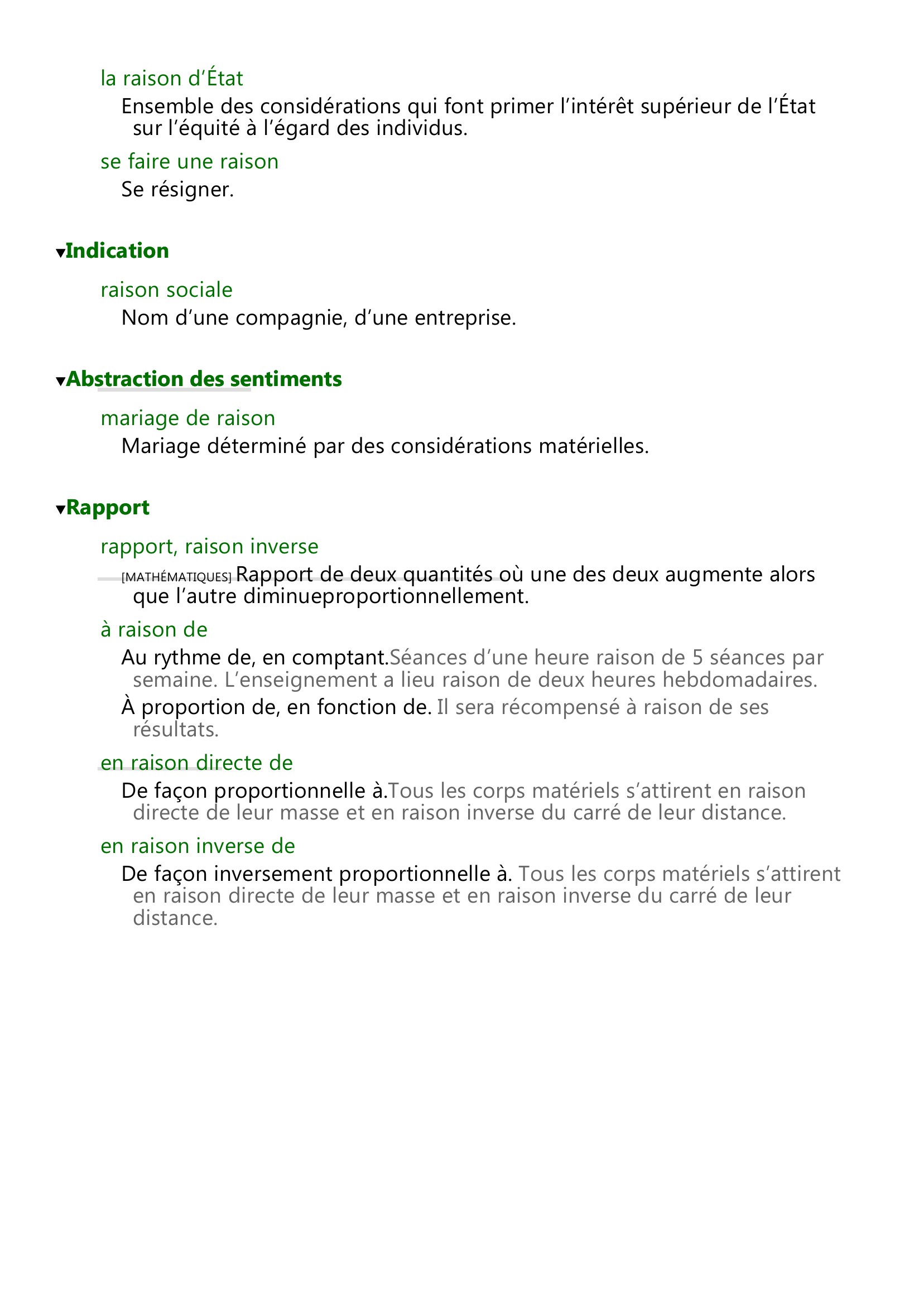 Prévisualisation du document Locutions avec raison, nom féminin

Faculté humaine

?

l'âge de raison

 Âge auquel on considère qu'un enfant est conscient des conséquences de
ses actes.