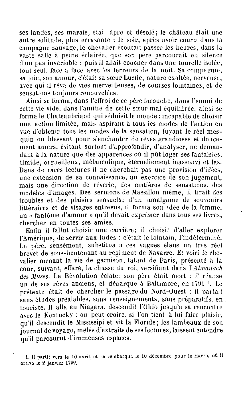 Prévisualisation du document L'OEUVRE DE CHATEAUBRIAND
