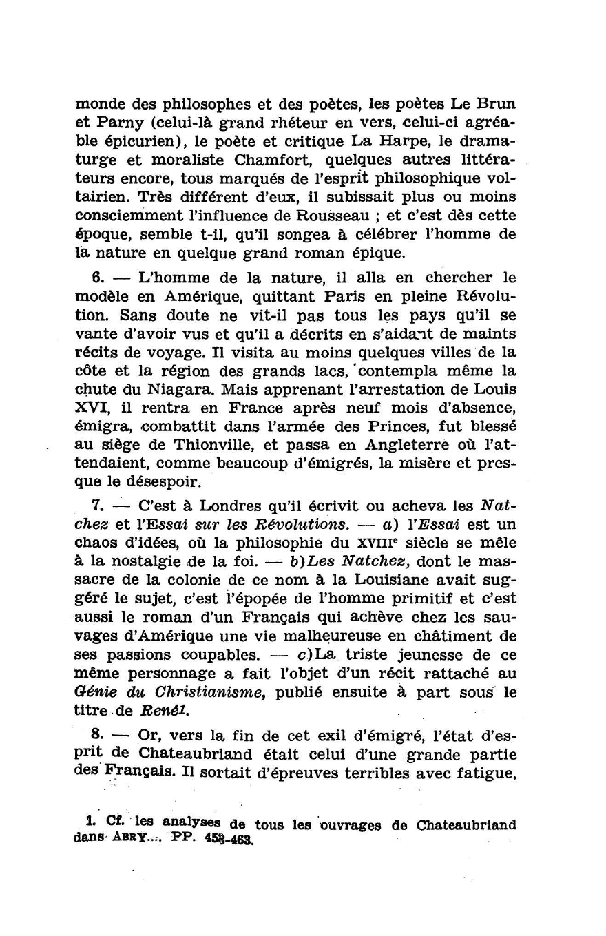 Prévisualisation du document L'oeuvre de Chateaubriand