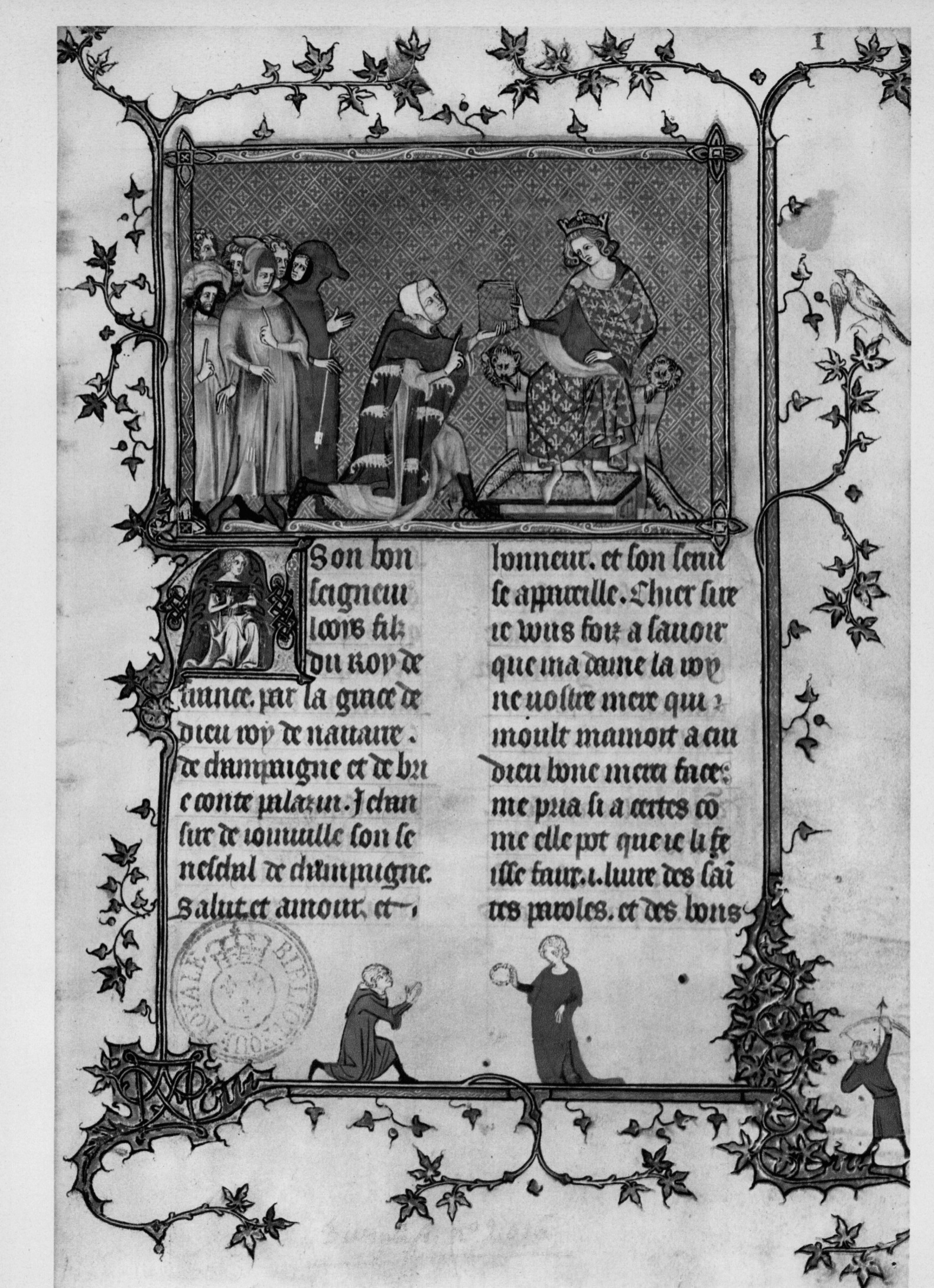 Prévisualisation du document L'OEUVRE DE JOINVILLE