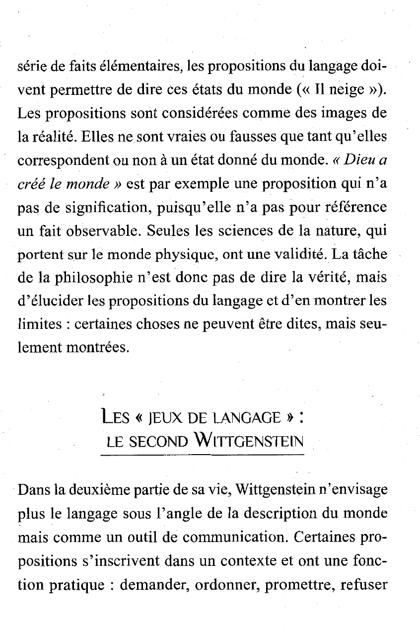 Prévisualisation du document L'oeuvre de Wittgenstein