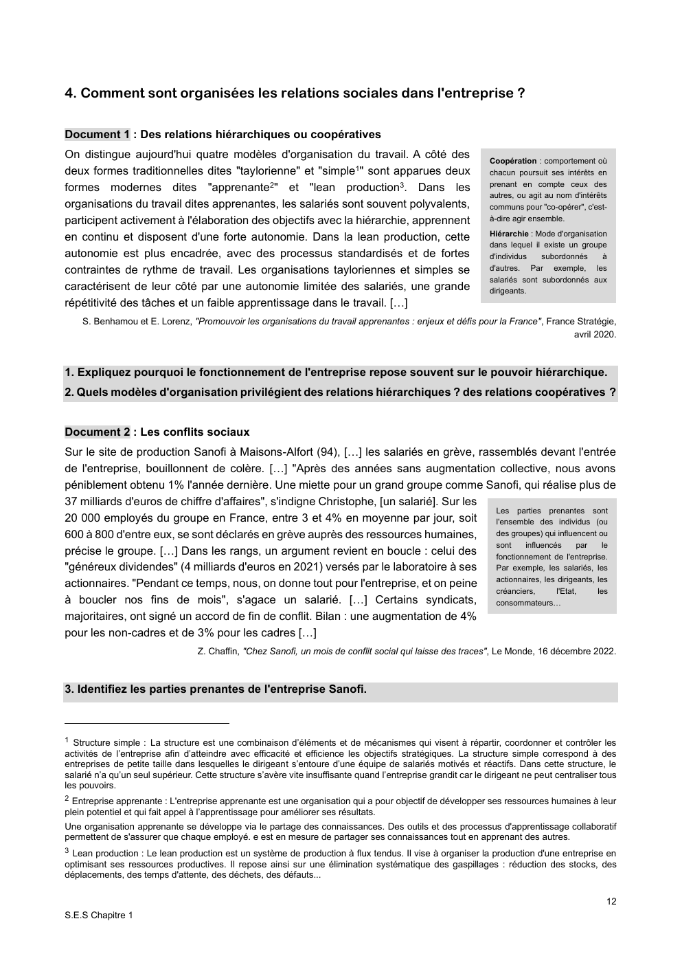 Prévisualisation du document Loi de l'offre et de l'échange