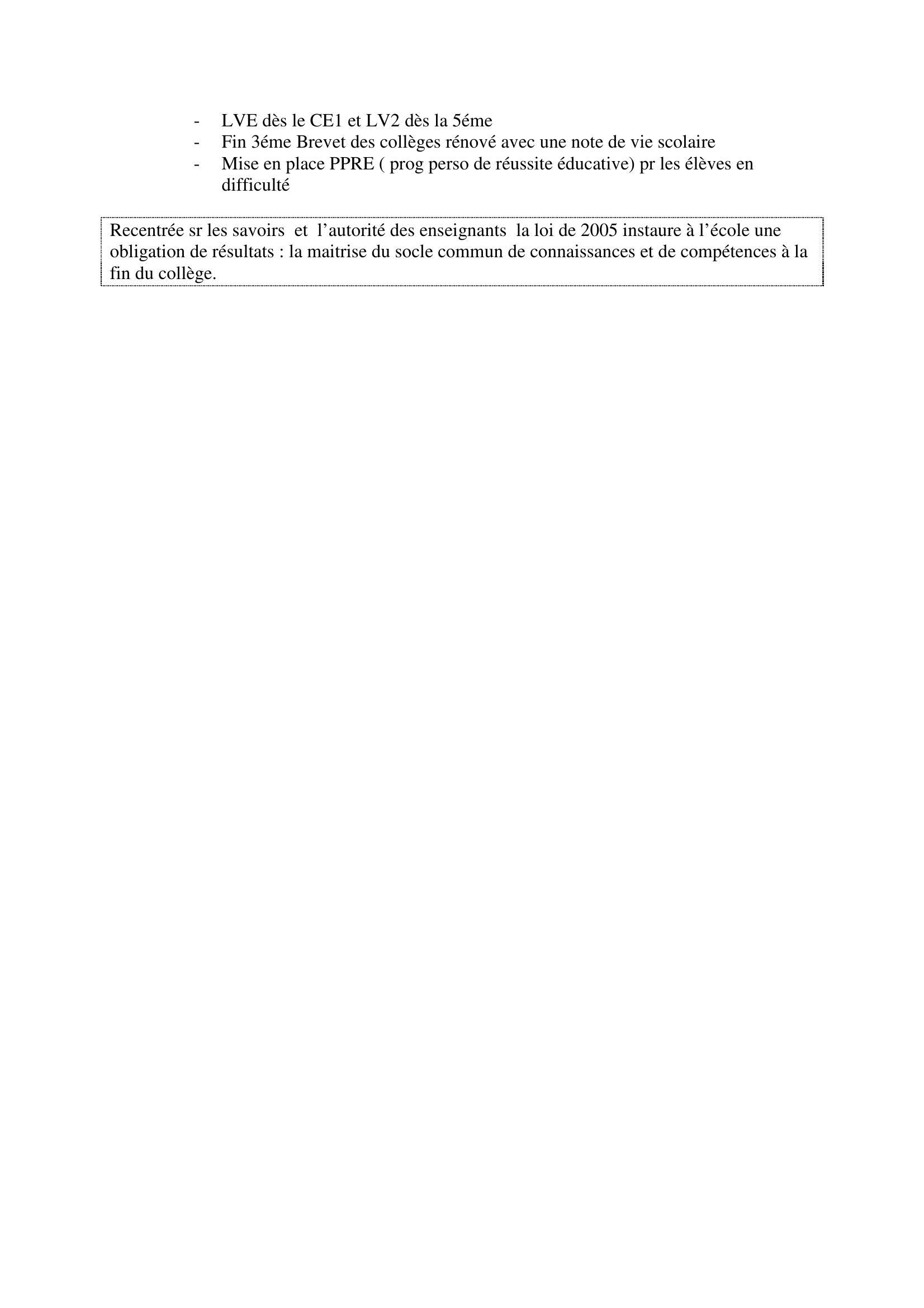 Prévisualisation du document LOI D'ORIENTATION 2005

Fiche synthèse construite par Sylvain
sylvain.