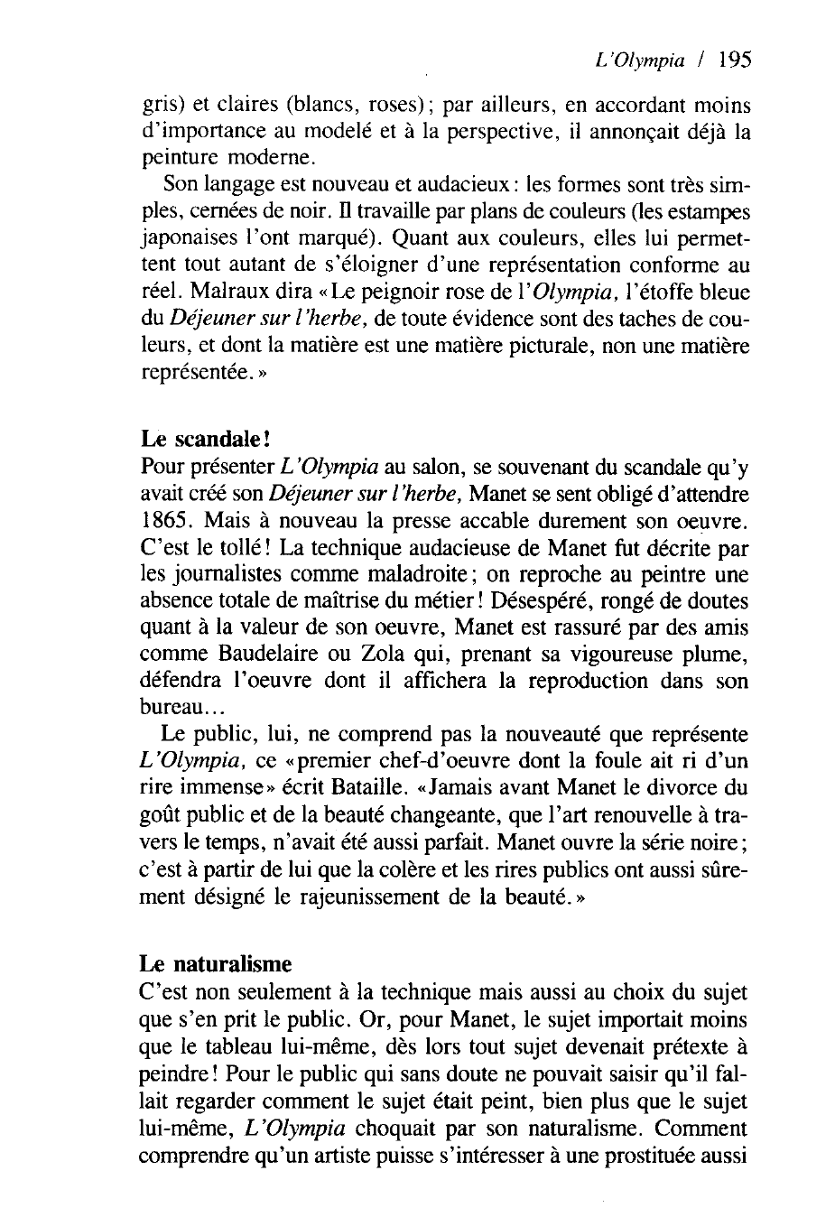 Prévisualisation du document L'Olympia 1863 Edouard Manet (1832-1883)