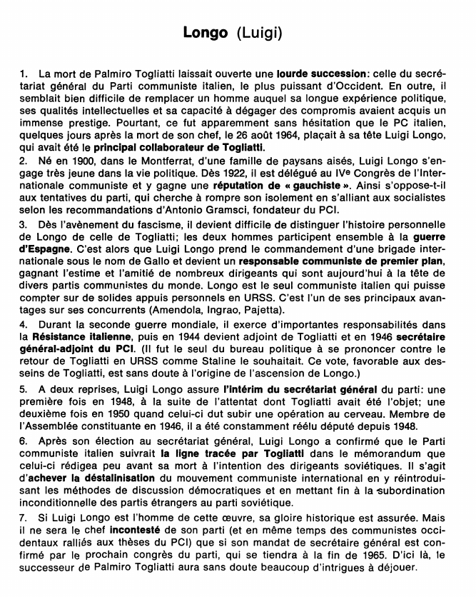 Prévisualisation du document Longo (Luigi)