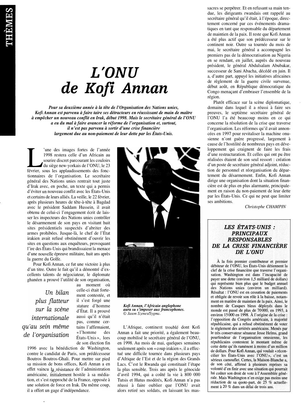 Prévisualisation du document L'ONU de Kofi Annan