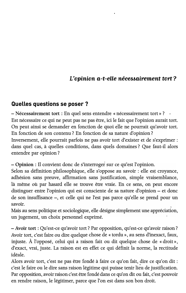 Prévisualisation du document L'opinion a-t-elle...
