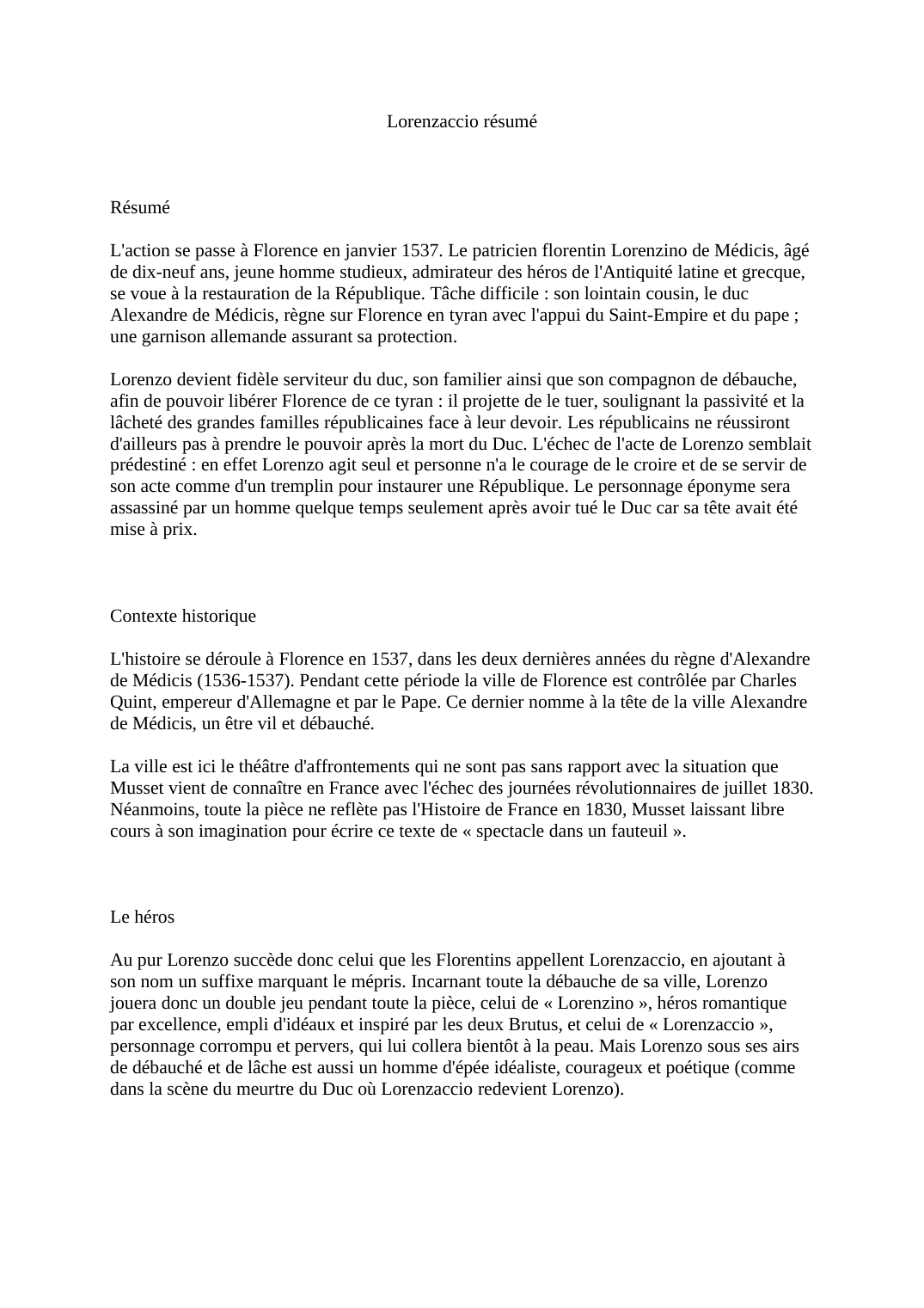 Prévisualisation du document lorenzaccio