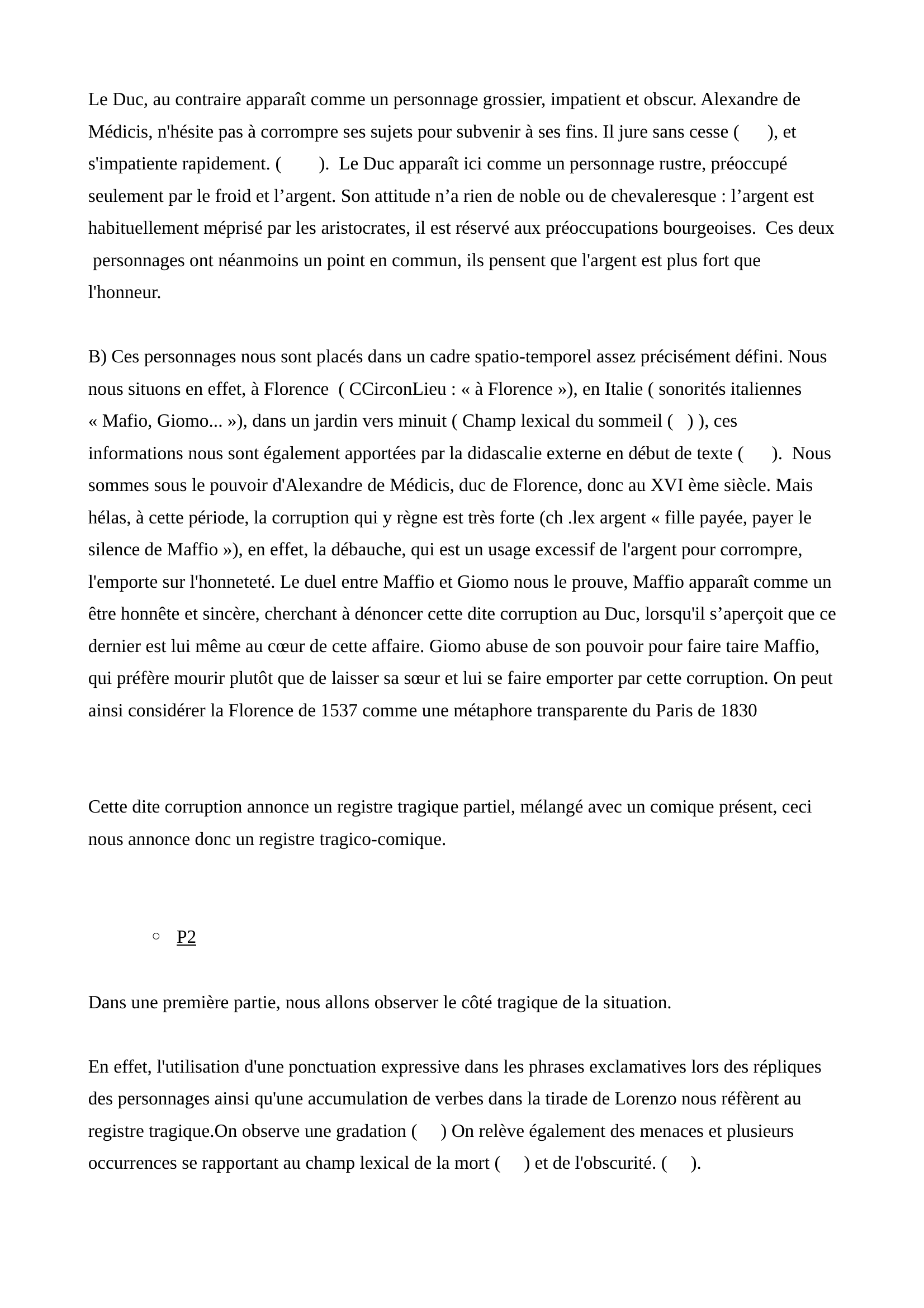 Prévisualisation du document Lorenzaccio commentaire composé