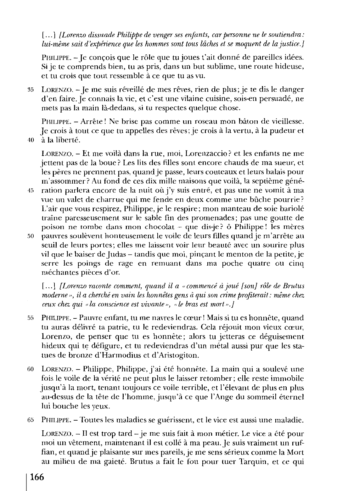 Prévisualisation du document Lorenzaccio (I) Lorenzaccio, III, 3