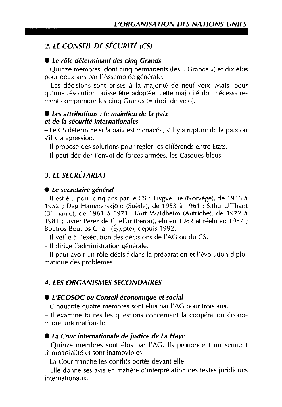 Prévisualisation du document L'ORGANISATION DES NATIONS UNIES