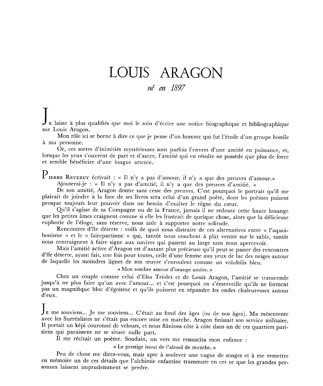 Prévisualisation du document LOUIS ARAGON