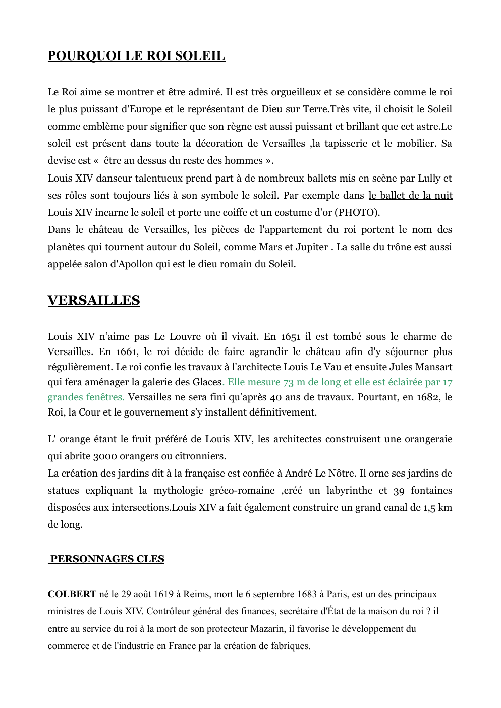 Prévisualisation du document Louis XIV: POURQUOI LE ROI SOLEIL ?
