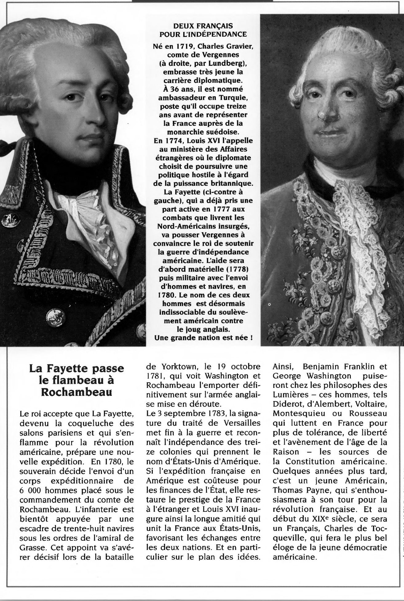 Prévisualisation du document Louis XVI au secours  de la jeune Amérique