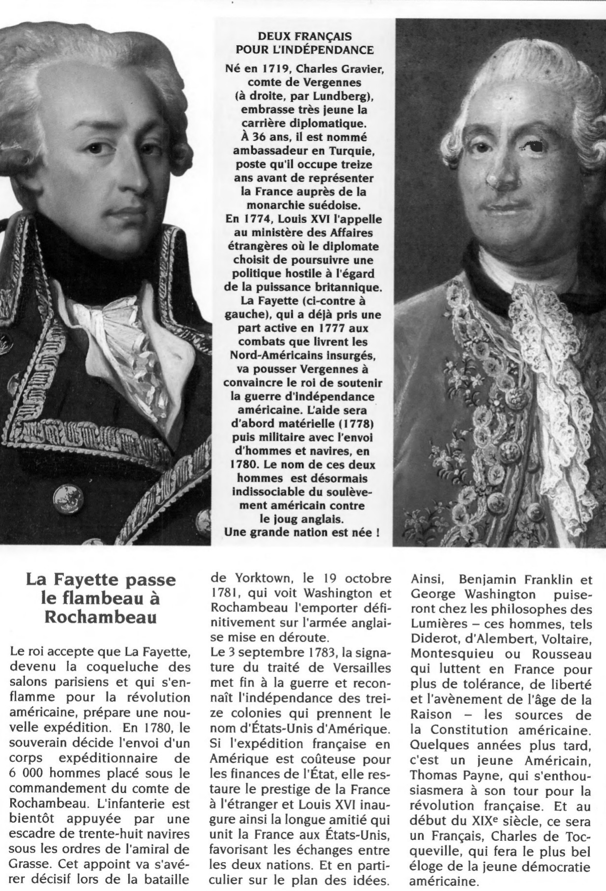 Prévisualisation du document Louis XVI au secours de la jeune Amérique