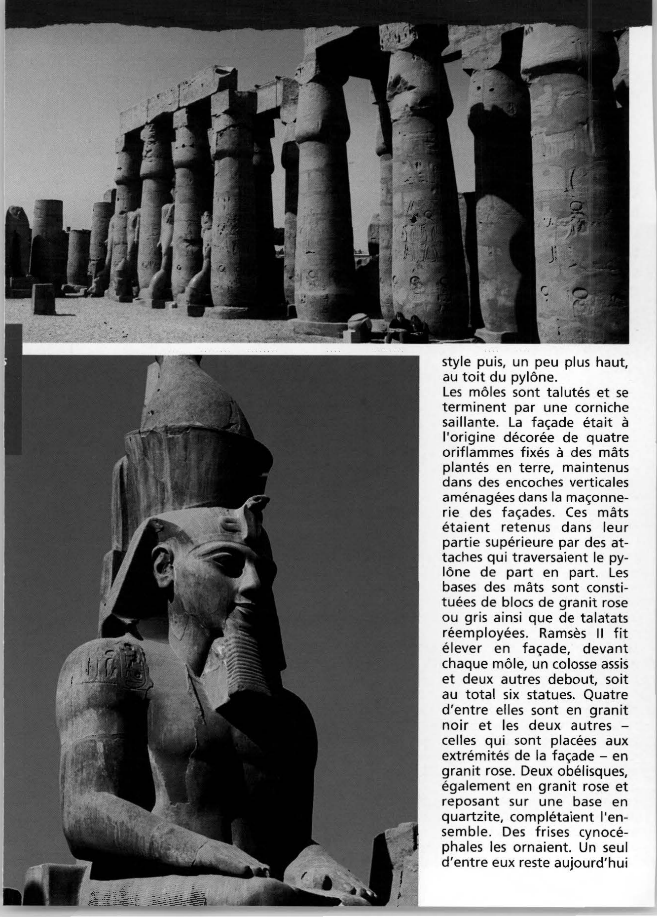 Prévisualisation du document Louxor : les constructions de Ramsès II