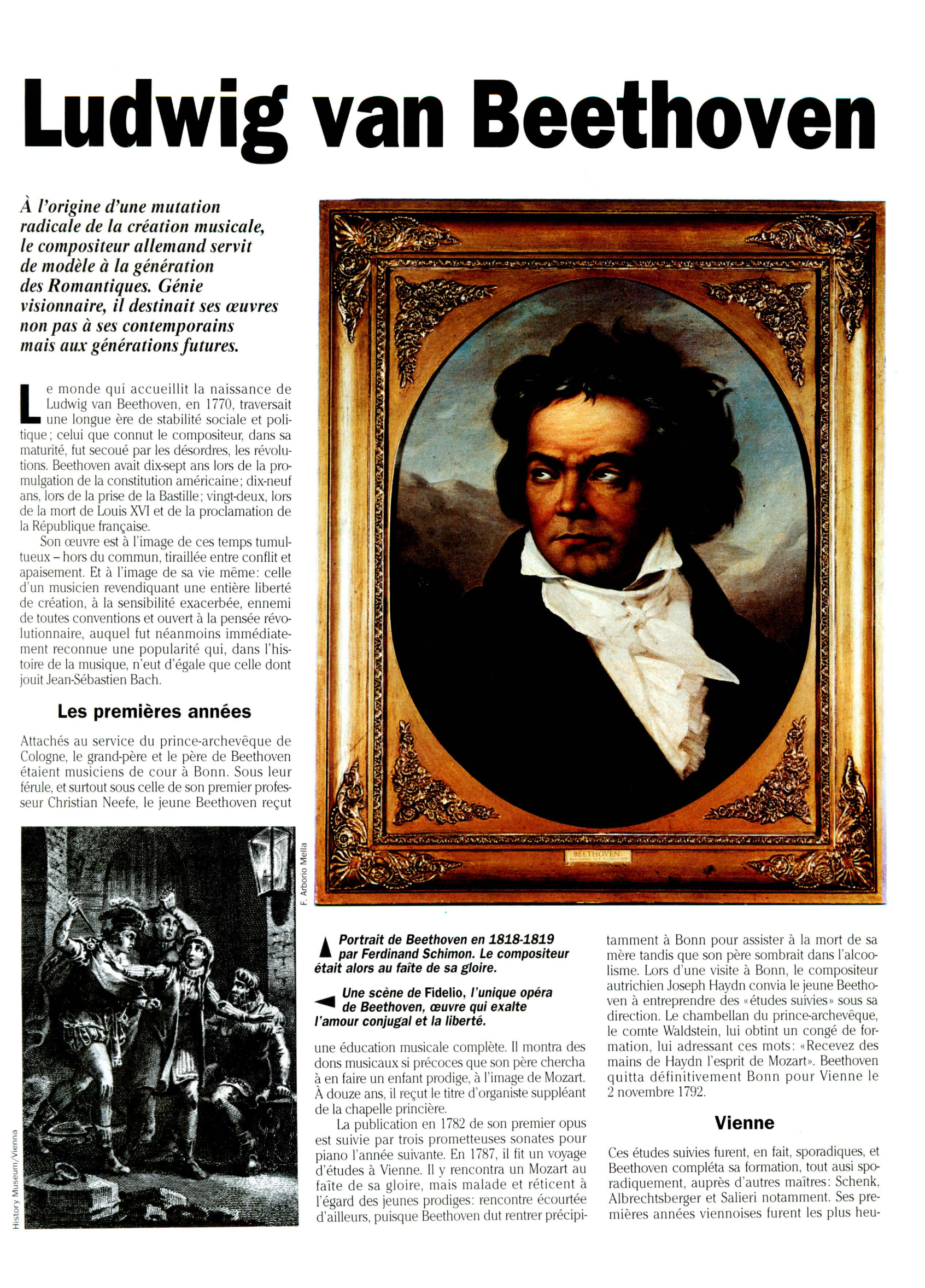 Prévisualisation du document Ludwig von Beethoven (Dates)