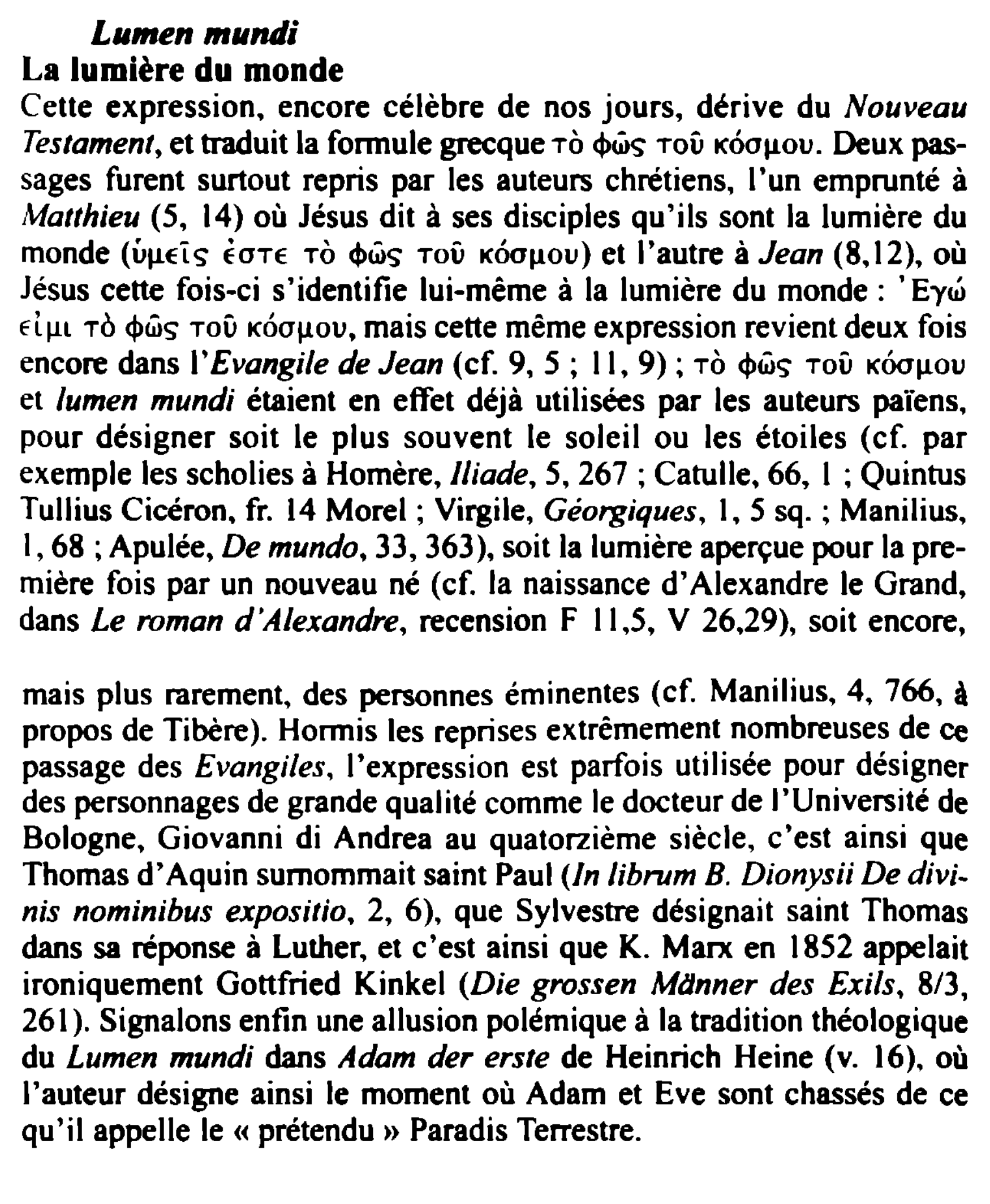 Prévisualisation du document Lumen mundi