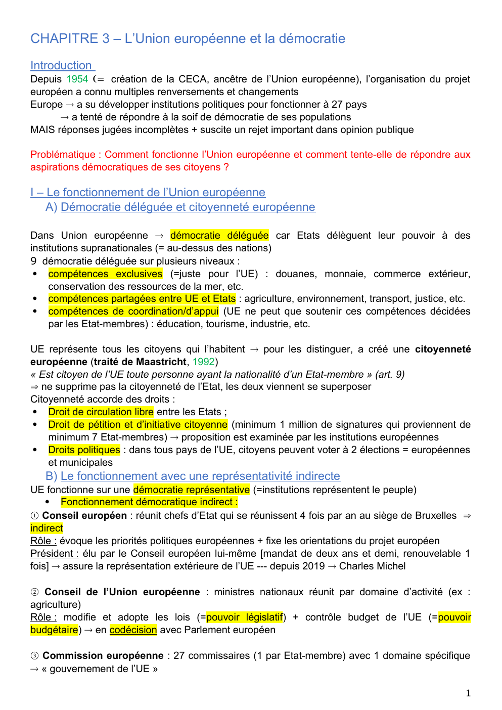 Prévisualisation du document L'Union Européenne et la démocratie