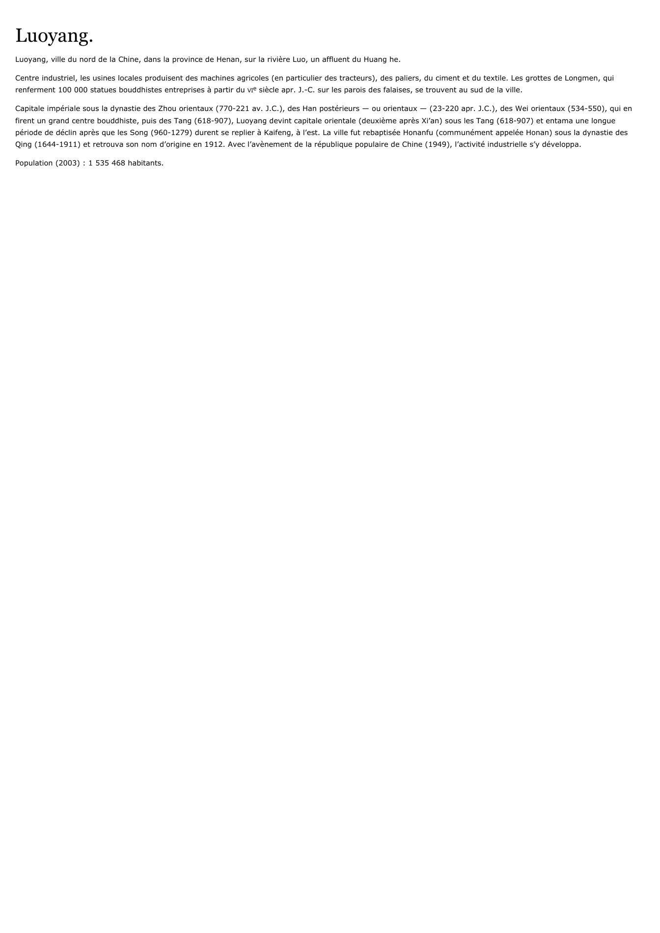 Prévisualisation du document Luoyang.