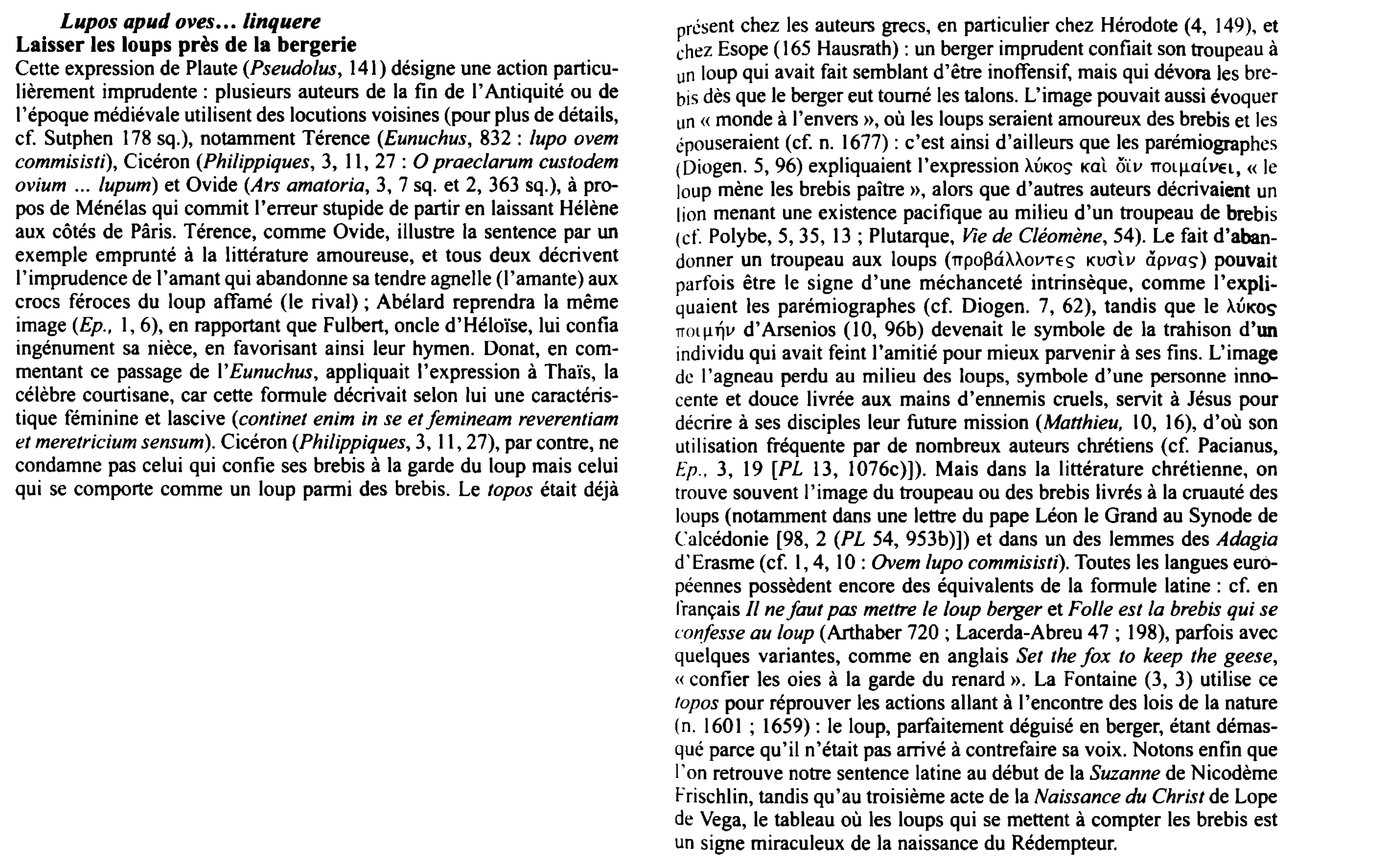 Prévisualisation du document Lupos apud oves... linquere