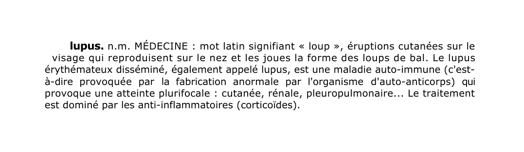 Prévisualisation du document lupus.