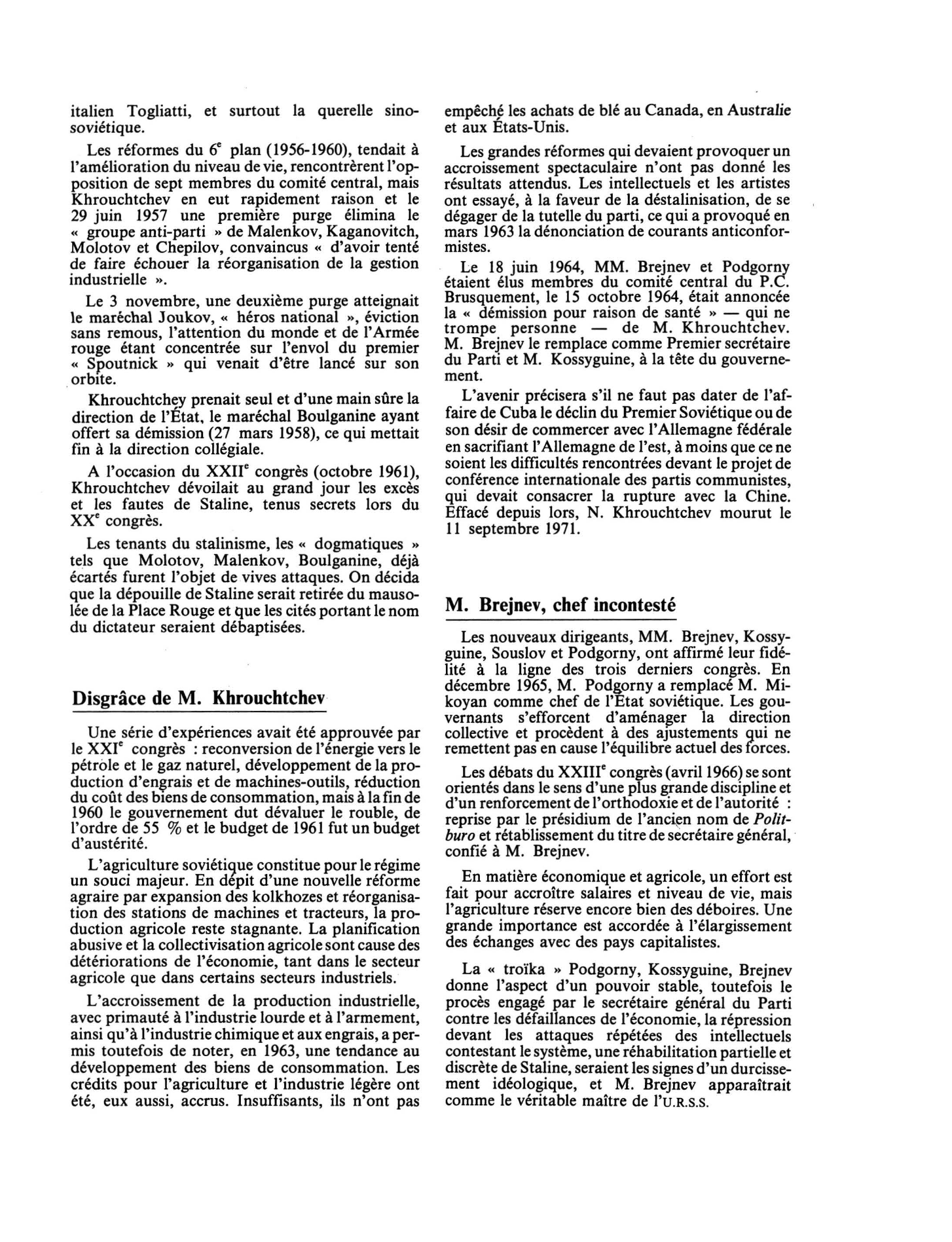 Prévisualisation du document L'URSS de 1944 à 1979 (histoire)