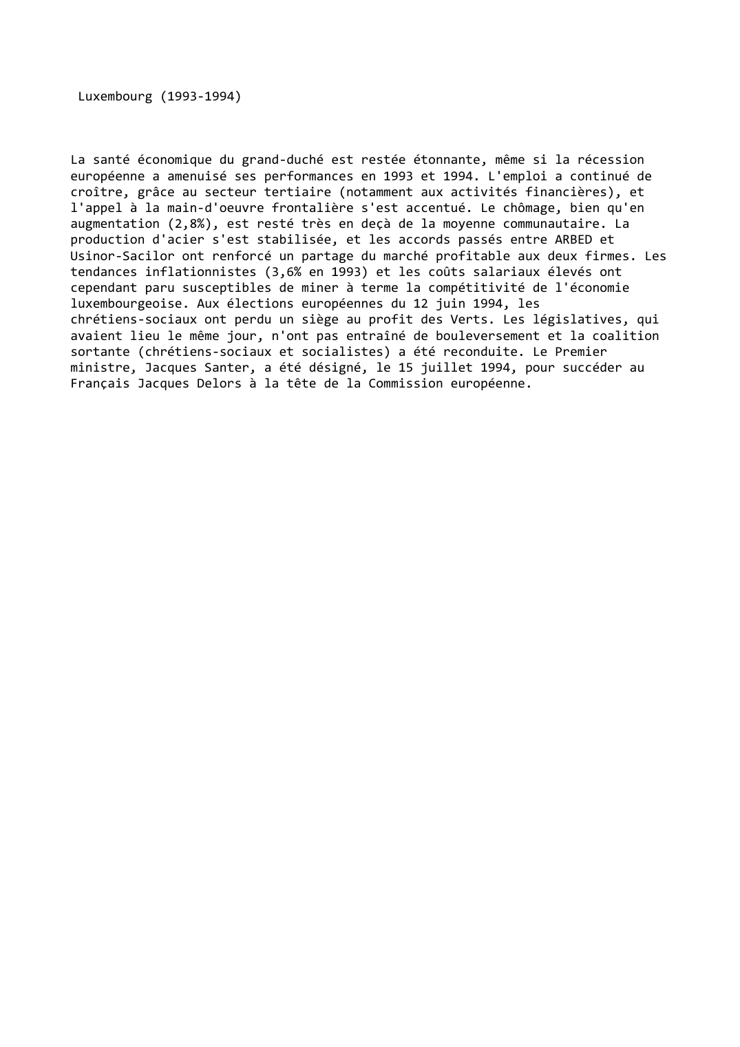 Prévisualisation du document Luxembourg (1993-1994)