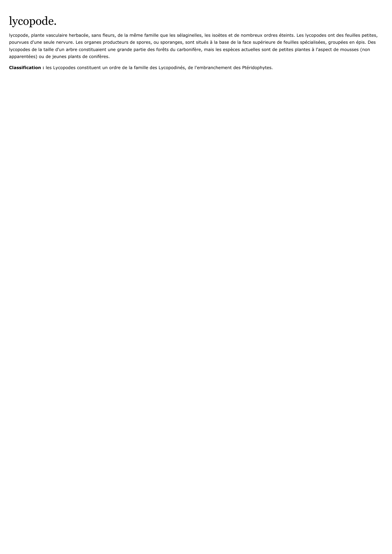 Prévisualisation du document lycopode.