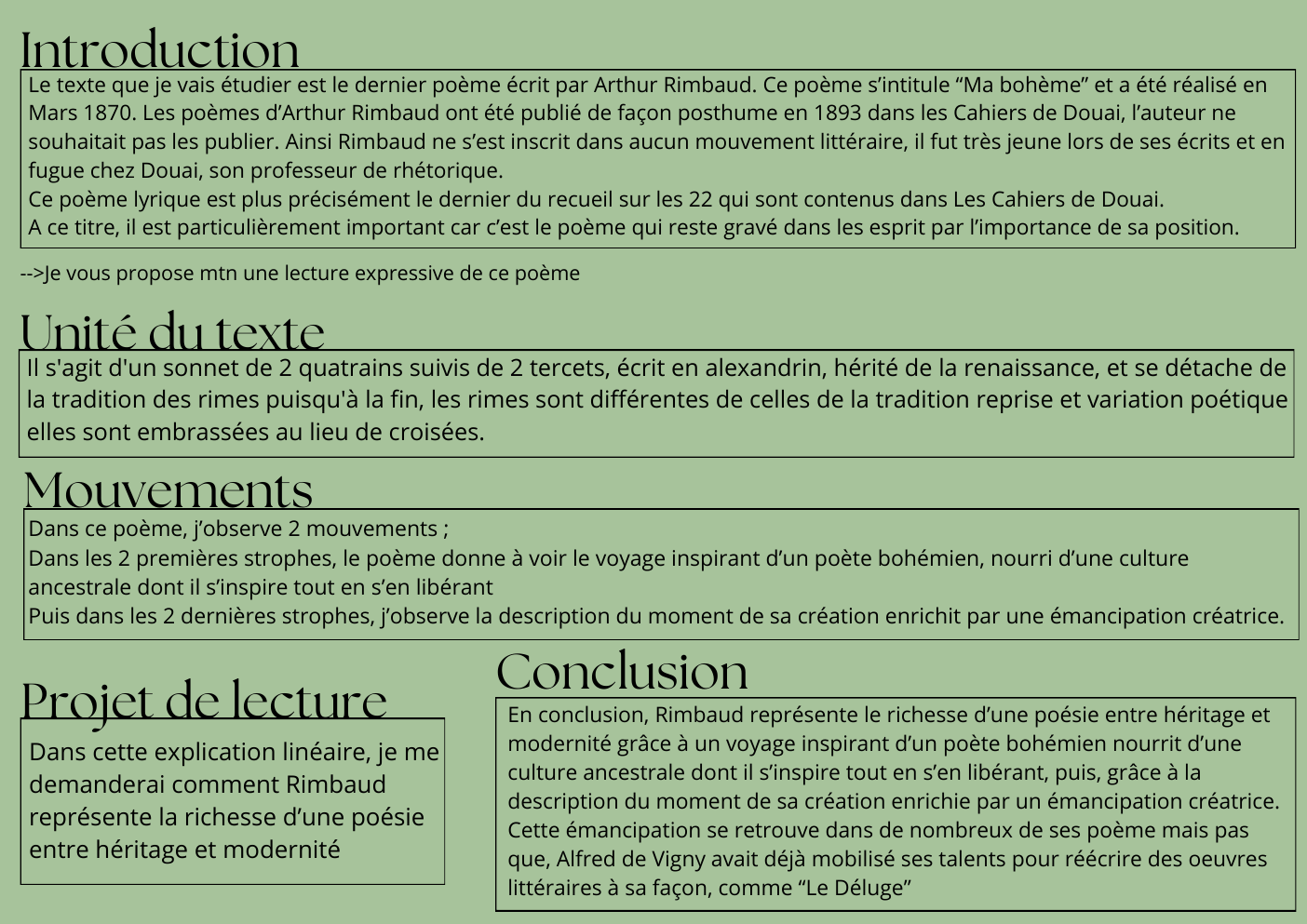 Prévisualisation du document Ma Bohème