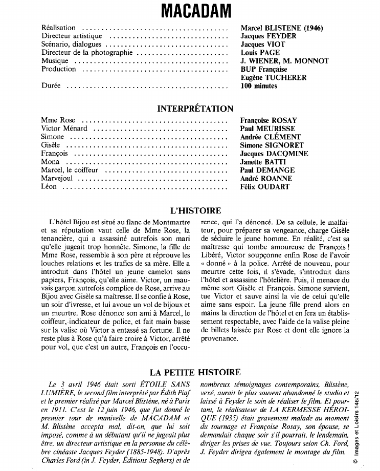 Prévisualisation du document MACADAM