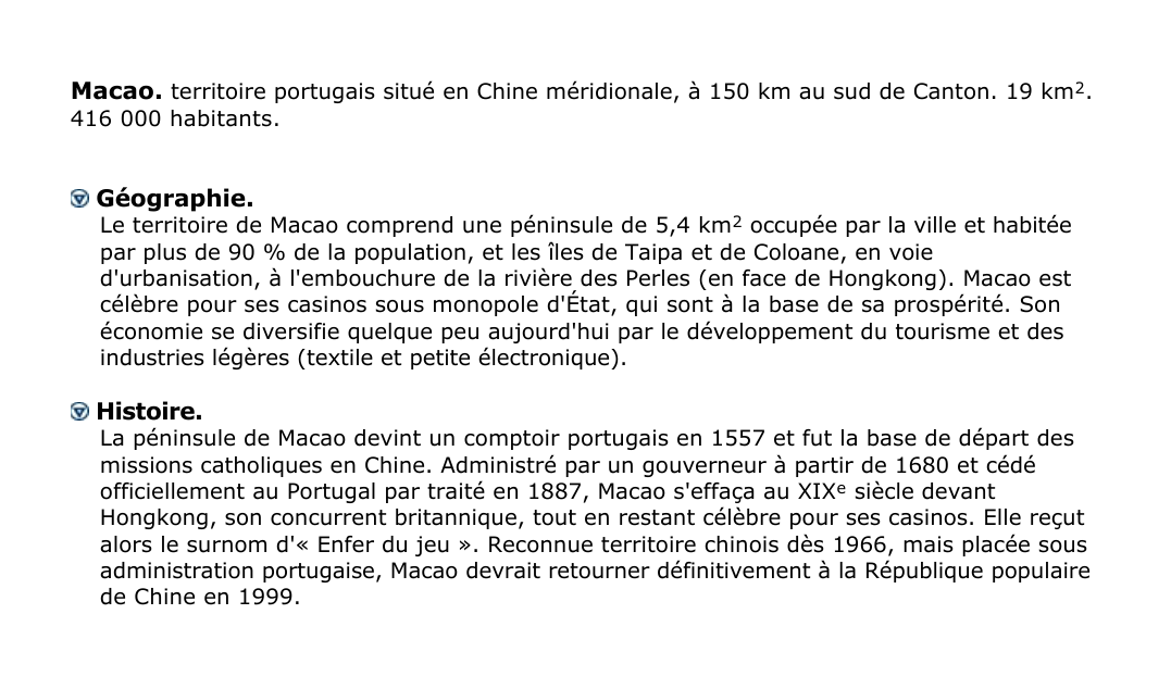 Prévisualisation du document Macao.