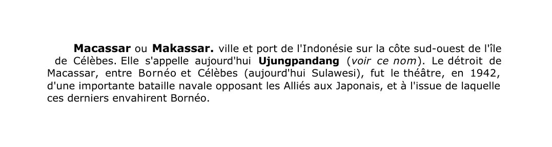 Prévisualisation du document Macassar ou Makassar.