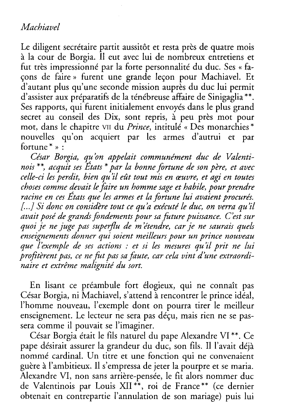 Prévisualisation du document Machiavel, l’homme de toutes les ruptures