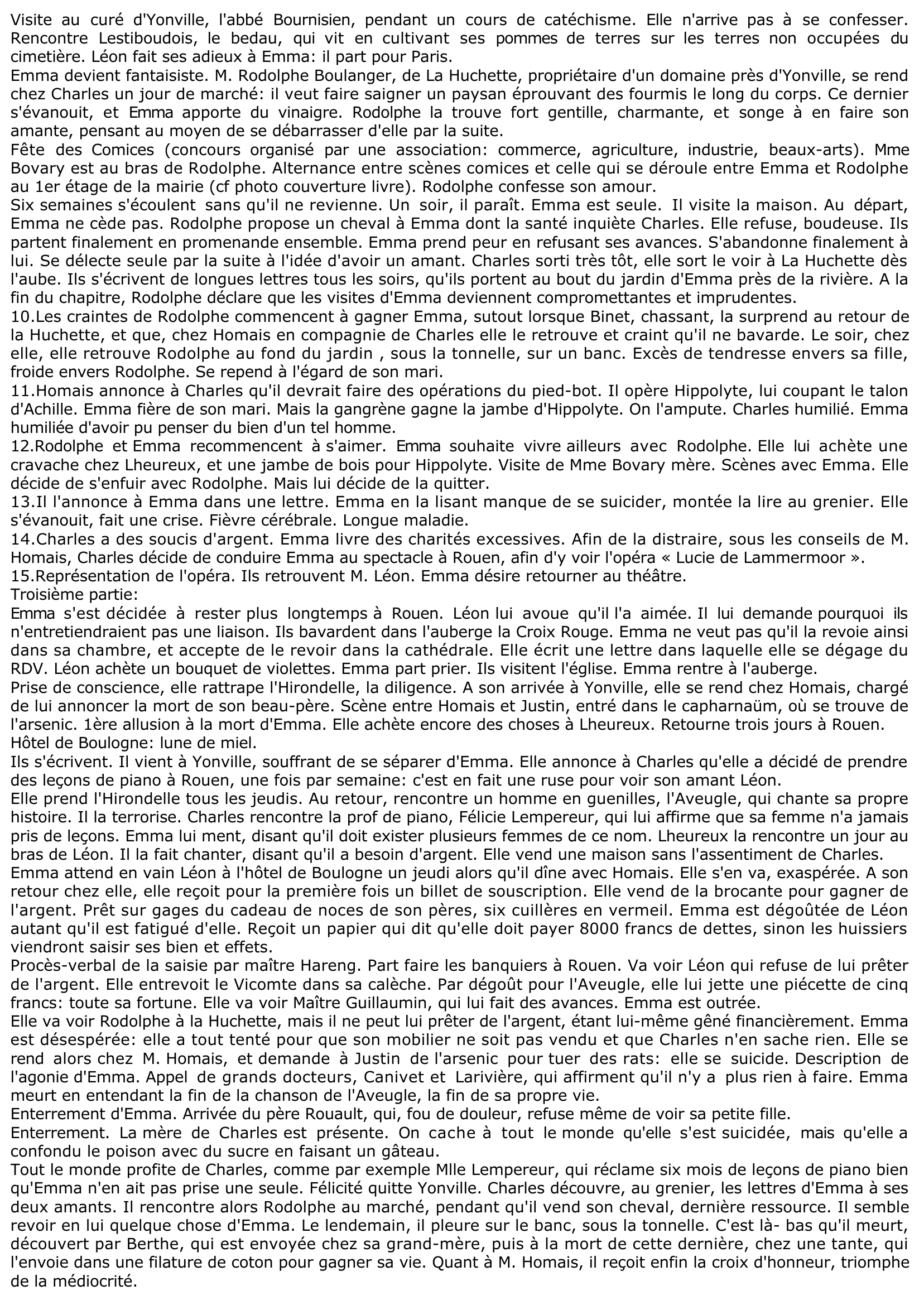 Prévisualisation du document Madame Bovary- Gustave Flaubert  - Sous-titre: Moeurs de province