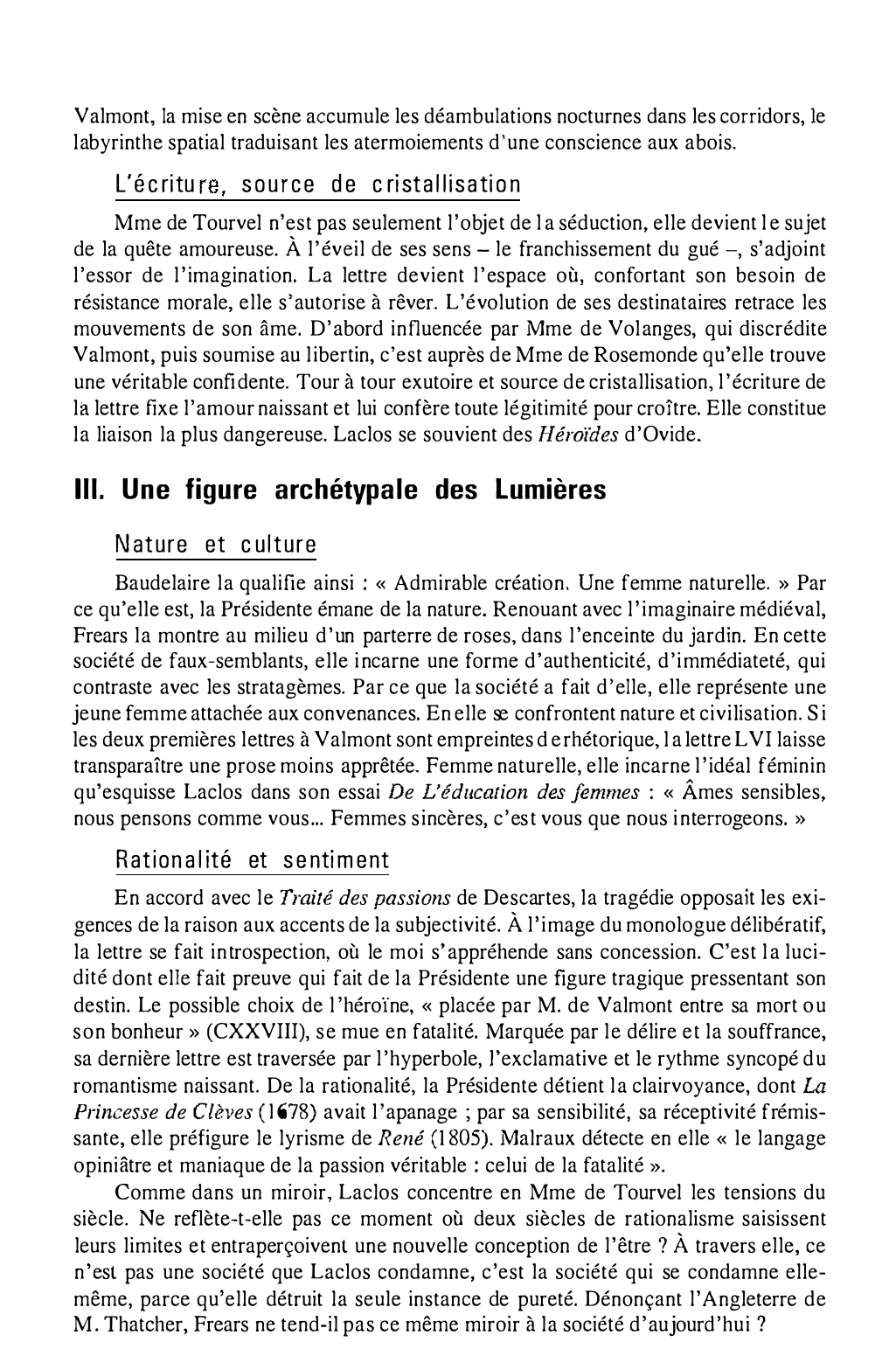 Prévisualisation du document Madame de Tourvel, un reflet des tensions du XVIIIe siècle