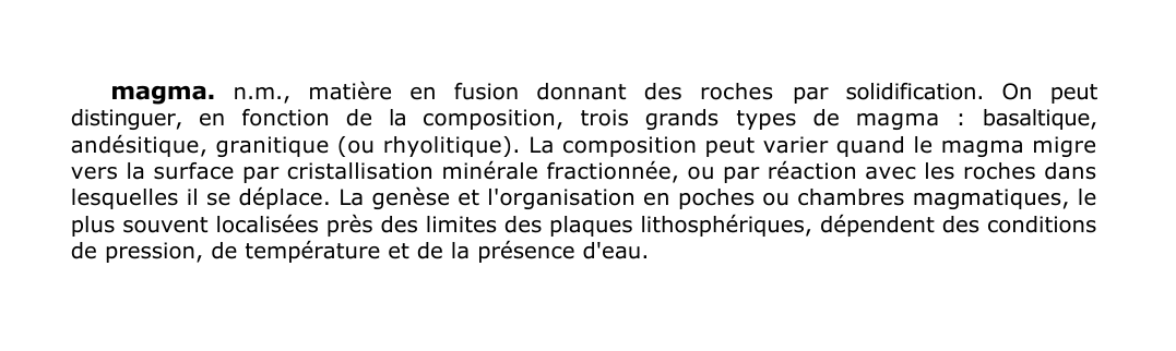 Prévisualisation du document magma.