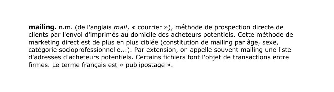 Prévisualisation du document mailing.