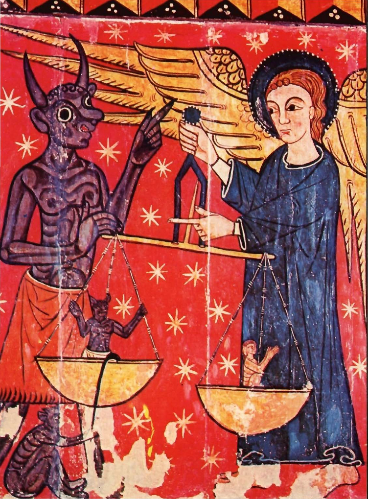 Prévisualisation du document MAÎTRE DE SORIGUEROLA:

Saint Michel pesant une âme.