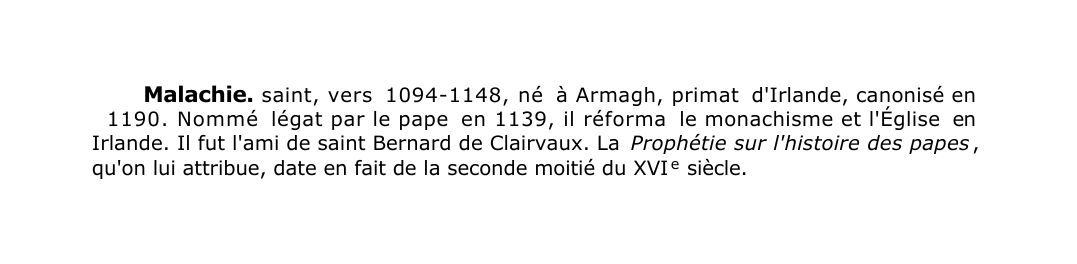 Prévisualisation du document Malachie.