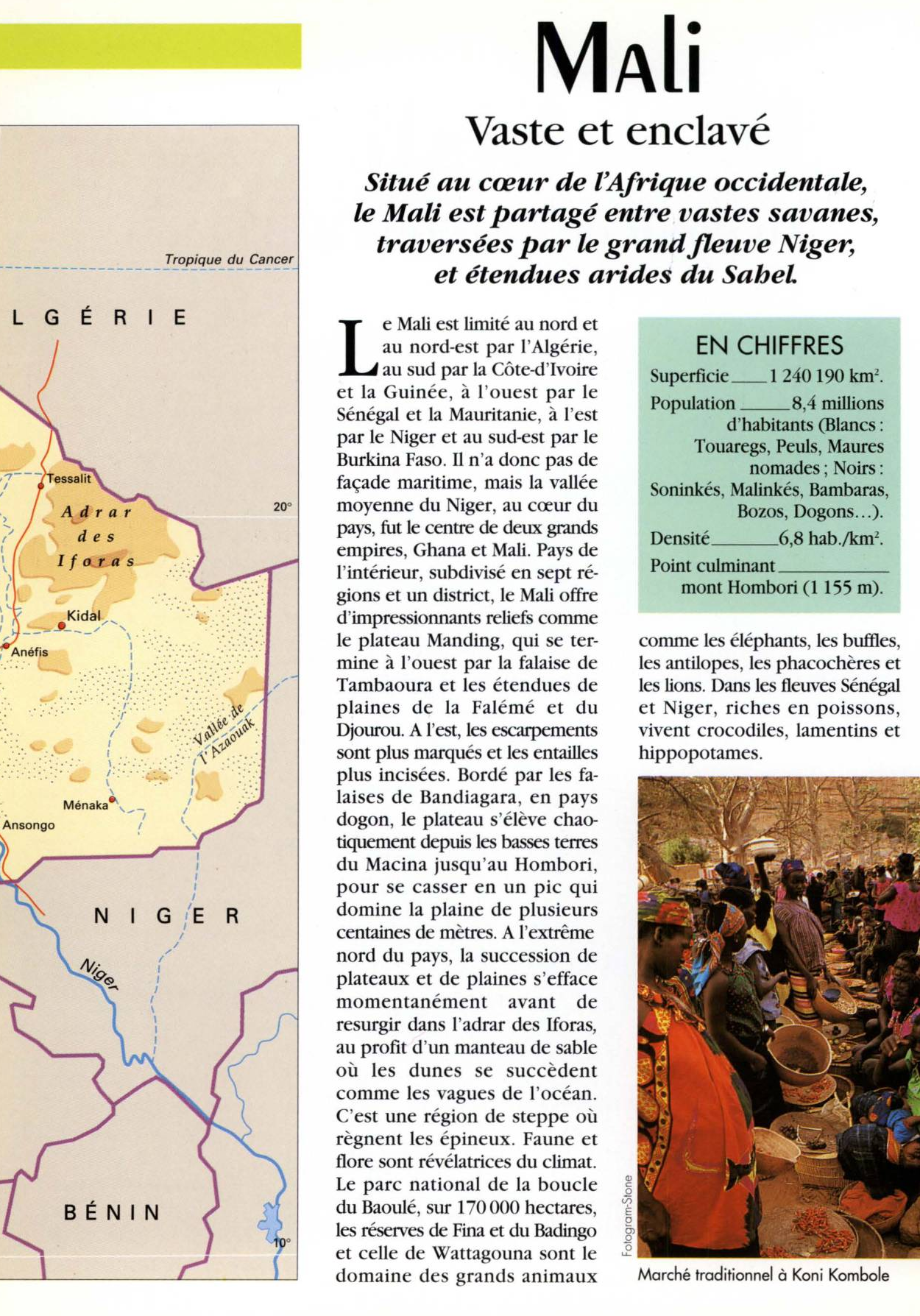 Prévisualisation du document MALI: Au coeur de l'Afrique de l'Ouest