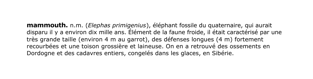 Prévisualisation du document mammouth.