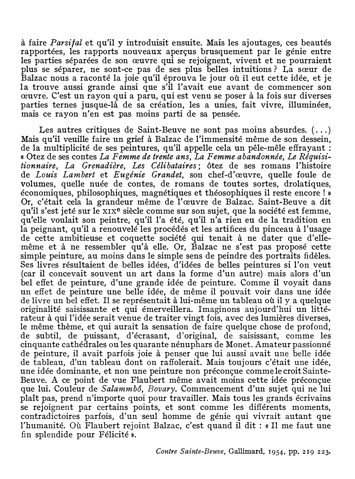 Prévisualisation du document Marcel PROUST (1871-1922) : La grandeur de Balzac